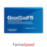 genefilus f19 10 bustine da 2,5 g