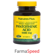 acido pantotenico 60 tavolette