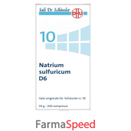 natrium sulfuricum d6 sale dr.schussler n.10*d6 200 cpr flacone