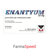 enantyum*os grat 10 bust monod 25 mg