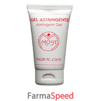 Gel astringente most