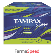 tampax compak super 16pz