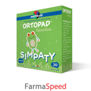 cerotto oculare per ortottica ortopad simpaty junior 5x6,7 20 pezzi