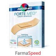 cerotto fortemed ad elevata protezione e tampone con disinfettante grande 10 pezzi