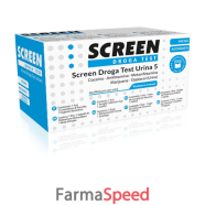 screen droga test urina 5 droghe