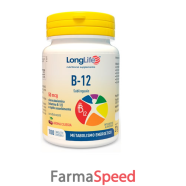 longlife b12 50mcg sublinguale 100 tavolette