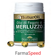 olio di fegato merluzzo 70cps