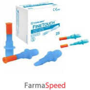 lancette pungidito finetouch 23 gauge 25 pezzi