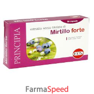 mirtillo forte estratto secco 30 capsule 15 g