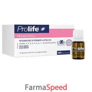 prolife pediatrico 12 x 8 ml integratore alimentare in flaconcino con astuccio