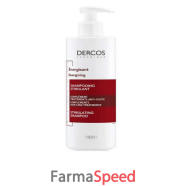 dercos shampoo complemento anticaduta energizzante 400 ml