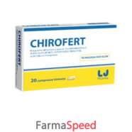 chirofert 20 compresse 22 g