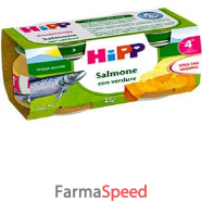 hipp omogeneizzato salmone verdure 80 g 2 pezzi