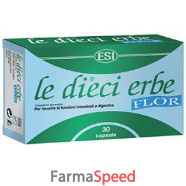 le dieci erbe flor 30 capsule