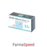 sir insulina bd 0,5ml g29 30pz