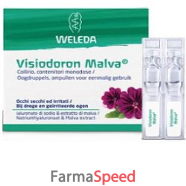 gocce oculari visiodoron malva 20 monodose da 0,4 ml