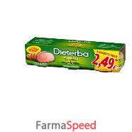 dieterba omog prosciutto 3x80g