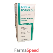 acqua borica bagno ocul ster