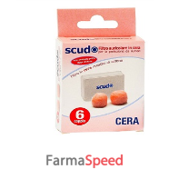 earplug scudo cera 6coppie 12p