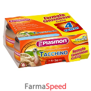 plasmon omog tacchino 4x80g