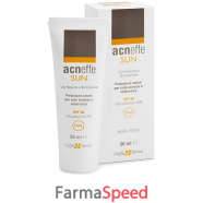 acneffe sun spf 30 alta protezione uvb per cute acneica e seborroica 50 ml