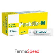 proktis-m supposte 10pz 2g