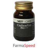carbonvet vetcare 80cpr 500mg