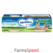 mellin omog coniglio 4x80g