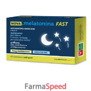 nova melatonina fast 45 compresse 1mg di melatonina