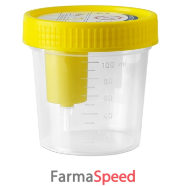 contenitore raccolta urina linea f 120 ml