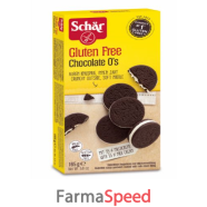 schar chocolate o's biscotti 165 g