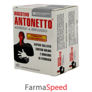 digestivo antonetto acidita' e reflusso bipacco 80 compresse