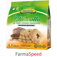 farabella il biscotto al teff e grano saraceno 200 g