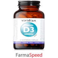 viridian vitamin d3 2000iu 60cps
