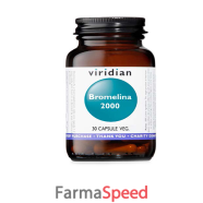viridian bromelina 2000 30cps