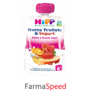 hipp frutta frullata mela frutti rossi e yogurt 90 g