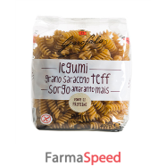 garofalo fusilli pasta senza glutine legumi e cereali 400 g