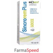 sincrorem plus gocce 15 ml