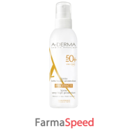 aderma a-d protect spray 50+