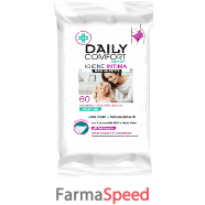 daily comfort senior panni detergenti igiene intima 60 pezzi