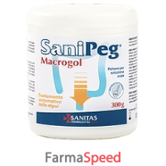 sanipeg macrogol barattolo 300 g