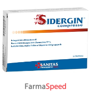 sidergin 30 compresse