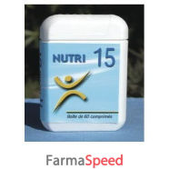 nutri 15 integratore 60 compresse