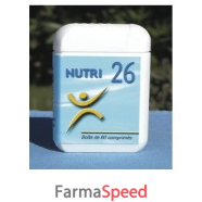 nutri 26 integratore 60 compresse