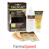 biokap nutricolor delicato 2,9 castano scuro cioccolato tinta tubo + flacone