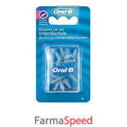 oralb man set interdentale refill conico fine 3/6,5 mm