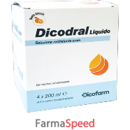 dicodral liquido soluzione reidratante orale 4 x 200 ml