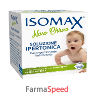soluzione ipertonica isomax naso chiuso 20 flaconcini da 5 ml