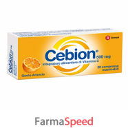 cebion masticabile arancia vitamina c 20 compresse