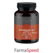 terranova vitamina d3+k2 50cps